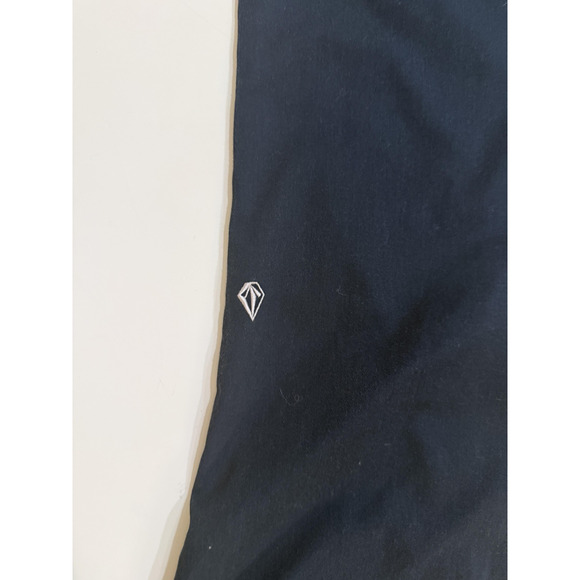 Volcom Pants Mens 31 Navy Blue Chino Casual Straight Leg Stone Logo Pockets - Picture 7 of 7